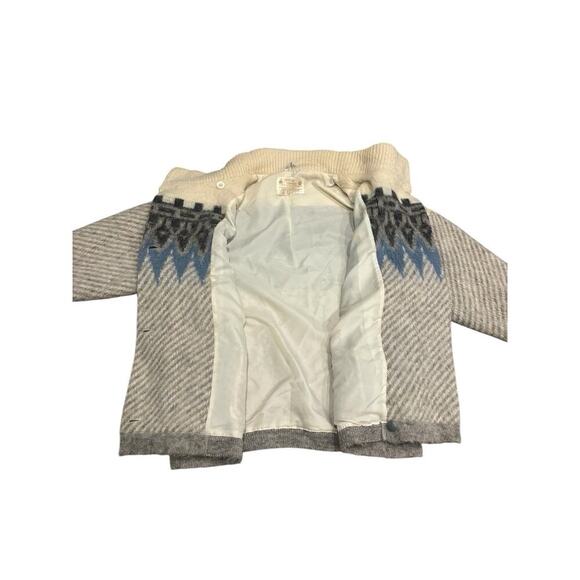 Alafoss Ice wool 100% Ice Wool Winter Coat - Picture 8 of 9